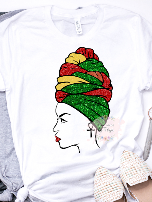 Turban Lady SVG & PNG – Handmade by Toya