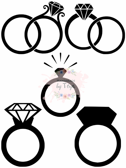 Download Engagement Ring Svg Dxf Png Bundle Handmade By Toya