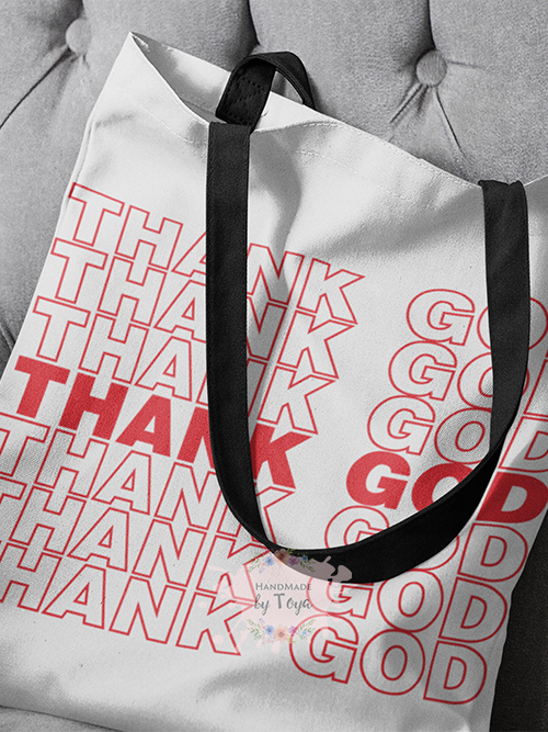 Thank God Svg Dxf Png Handmade By Toya