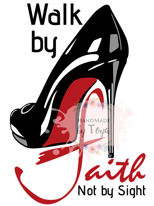walk by faith sneakers