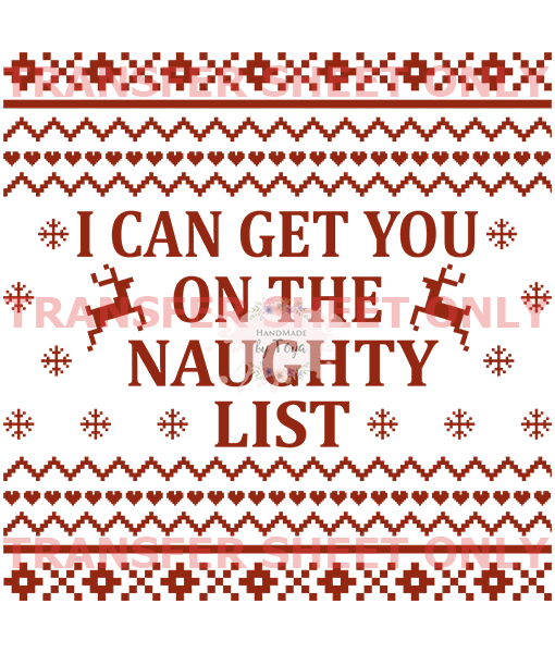 i can get you on the naughty list
