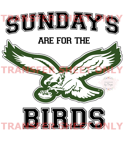 Sundays Are for the Birds SVG Pngsundays Are for the Birds 